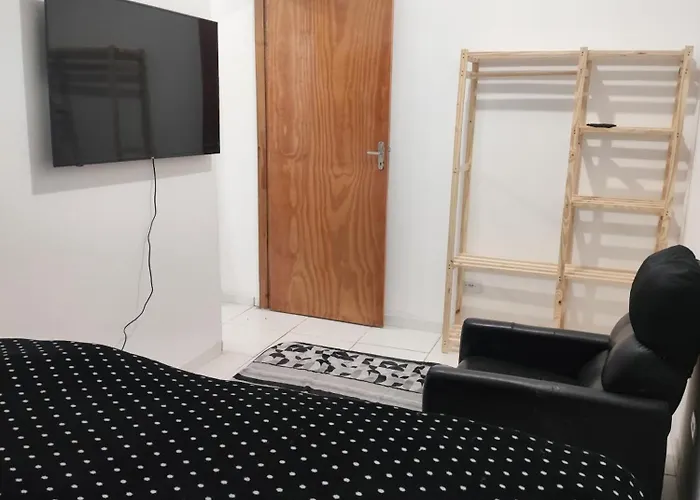 Apartamento 1 No Tremembe Quarto Cozinha Banheiro